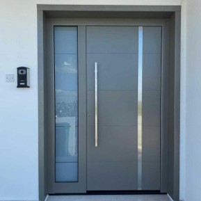 Exklusive Aluminium-Haustür von 3S Systeme